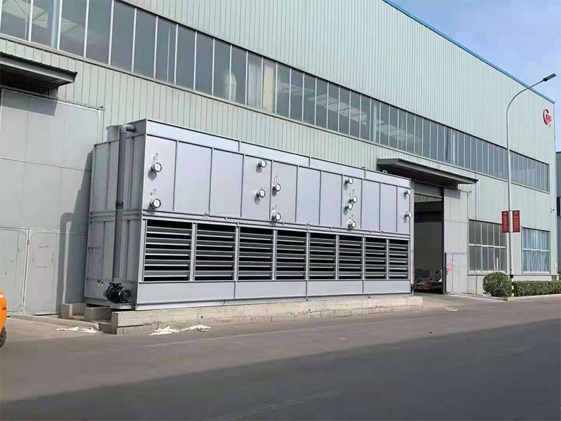 闭式复合流单进风冷却塔